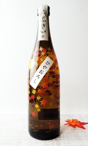 画像1: 噴井（ふきい）　純米　もみじボトル　ひやおろし　720ml  【三重県】【石川酒造】【日本酒】