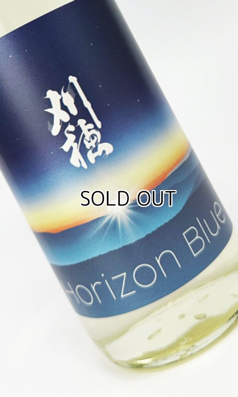 画像2: 刈穂　Horizon Blue　純米吟醸　720ml 【秋田県】【秋田清酒】【日本酒】 (2)