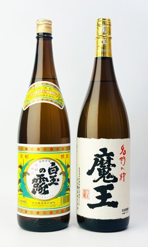 画像1: 【期間限定】魔王・白玉の露　1800ml　 各1本　【鹿児島県】