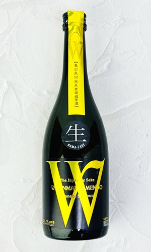 画像1: W　亀の尾　純米　無濾過生原酒　720ml 【岐阜県】【渡辺酒造店】【日本酒】