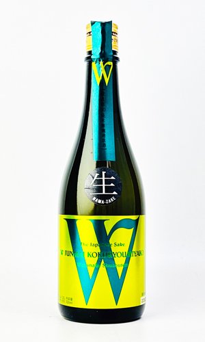 画像1: W（ダブリュー）穀良都　（こくりょうみやこ）　純米無濾過  生原酒　720ml 【渡辺酒造店】【日本酒】