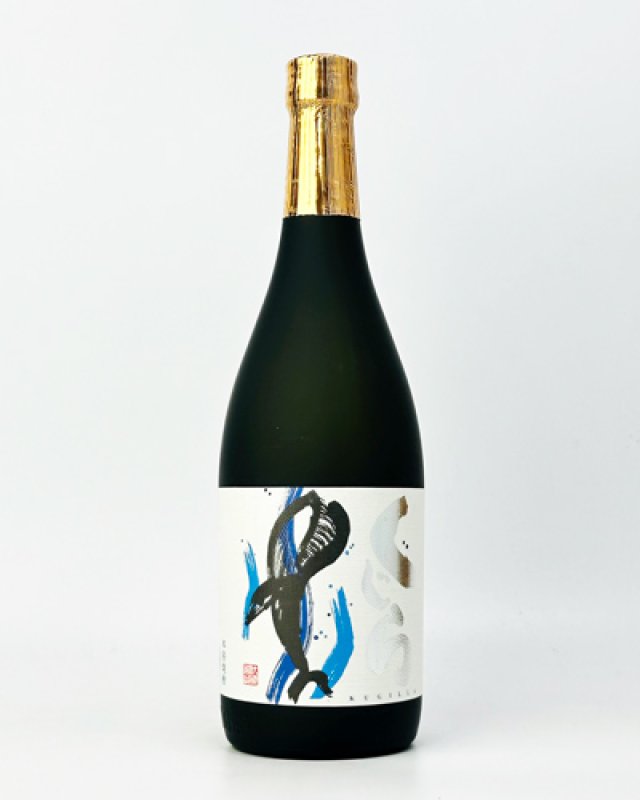 画像1: 新焼酎　くじらのボトル（たてくじら）　720ml  (1)
