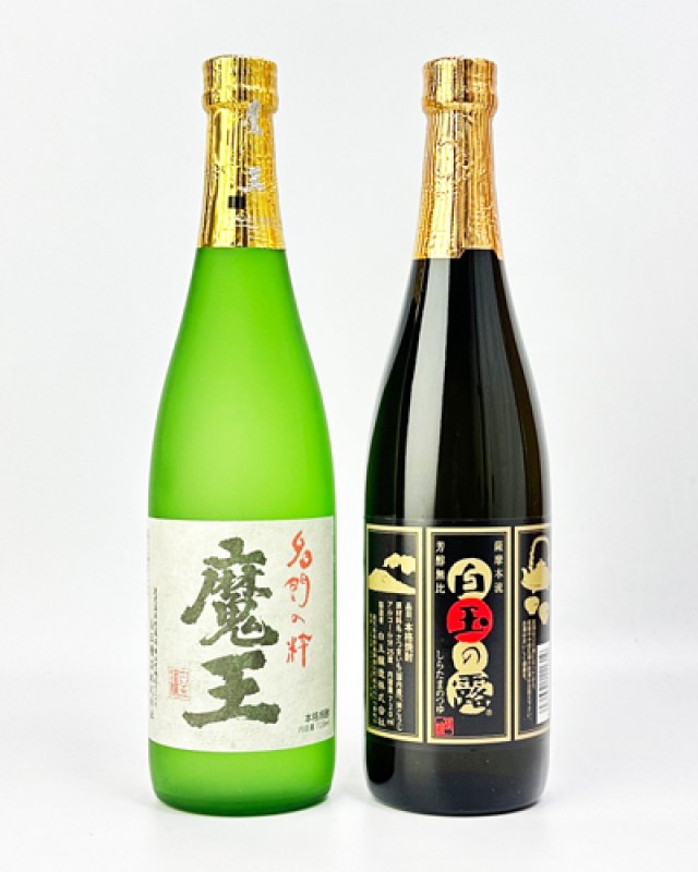 画像1: 魔王・白玉の露　720ml　 各1本 (1)