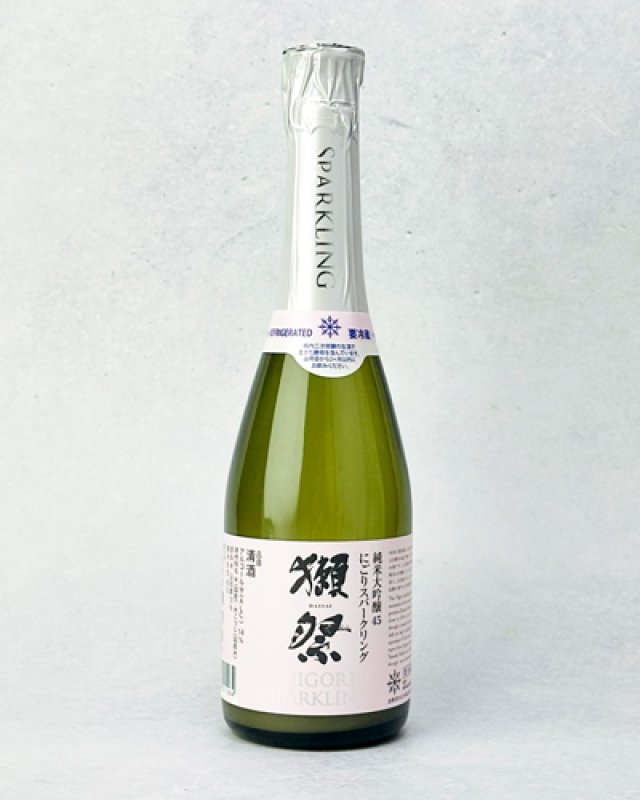 画像1: 獺祭 純米大吟醸45 にごりスパークリング　360ml  (1)