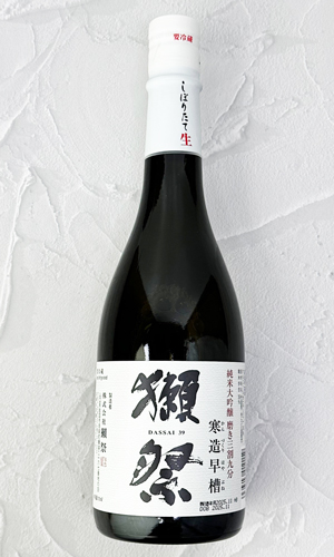 獺祭　純米大吟醸　磨き三割九分　寒造早槽（かんづくりはやぶね）　720ml 【山口県】【日本酒】